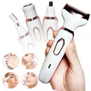 Depilador Feminino Elétrico 4 em 1 – Pele lisa, macia e livre de irritações todos os dias